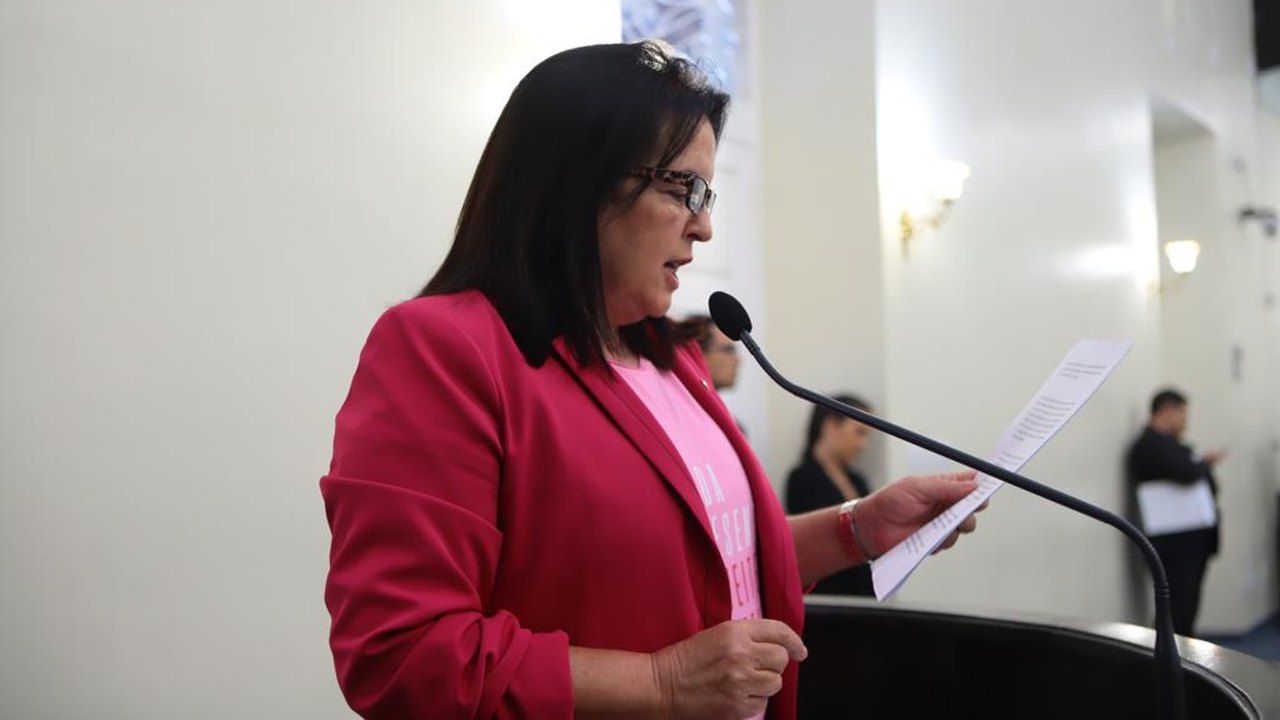 Fátima Canuto protocola indicação para unidades de saúde de AL terem intérpretes de Libras