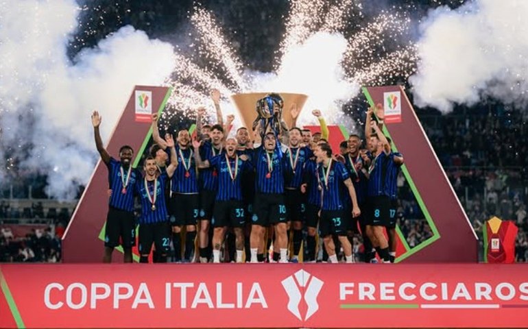 Inter de Milão confirma favoritismo, vence a Lazio e conquista a 10ª Copa Itália