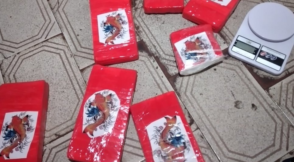 Tabletes com 6,5 kg de cocaína são apreendidos dentro de casa em Aracaju / Foto: Foto: Polícia Civil/SE