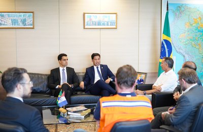 Prefeito JHC alinha plano de trabalho no Ministério de Desenvolvimento para reduzir danos causados pela Braskem