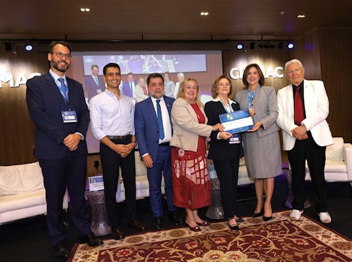 Encerramento do Congresso Internacional de Direito do Cesmac reúne ministra Marluce Caldas e prefeito JHC