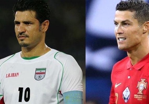 Ali Daei parabeniza Cristiano Ronaldo por igualar recorde de gols; astro agradece