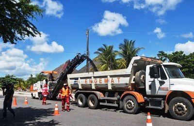Orla lagunar: obras modificam trânsito a partir deste sábado