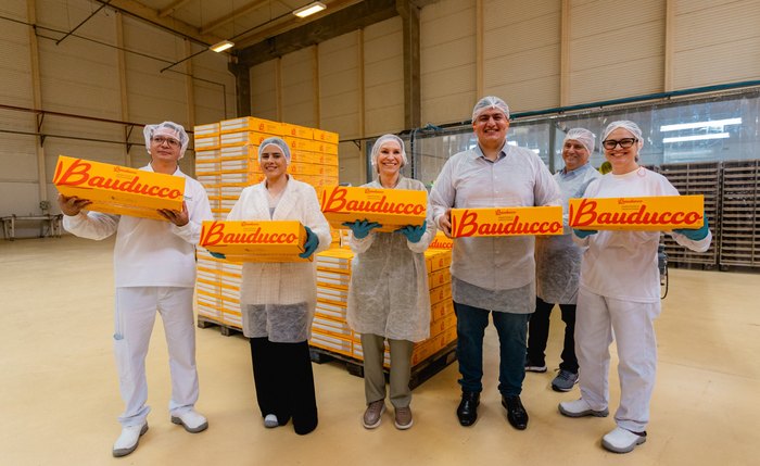 A inauguração de uma nova linha de produção da Bauducco em Rio Largo marca a ampliação de investimentos e geração de emprego e renda de uma das maiores indústrias alimentícias do país A inauguração de uma nova linha de produção da Bauducco em Rio Largo marca a ampliação de investimentos e geração de emprego e renda de uma das maiores indústrias alimentícias do país