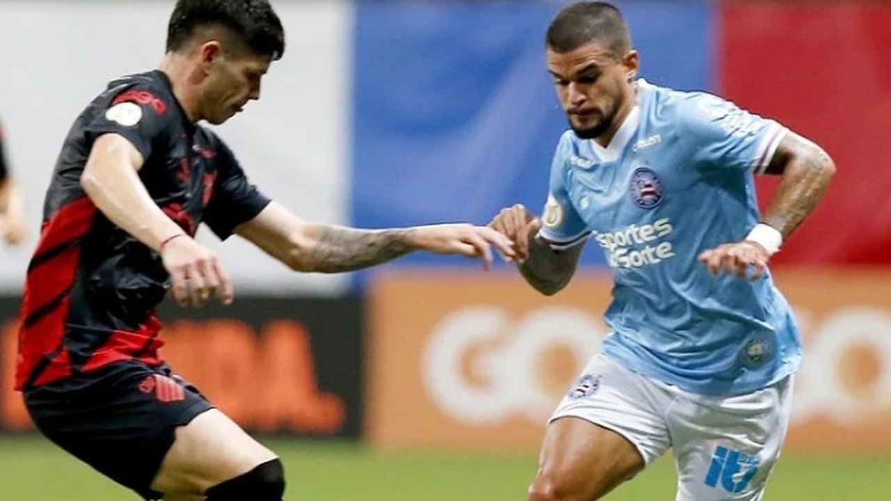 Bahia cede o empate ao Athletico-PR e continua ameaçado pelo rebaixamento
