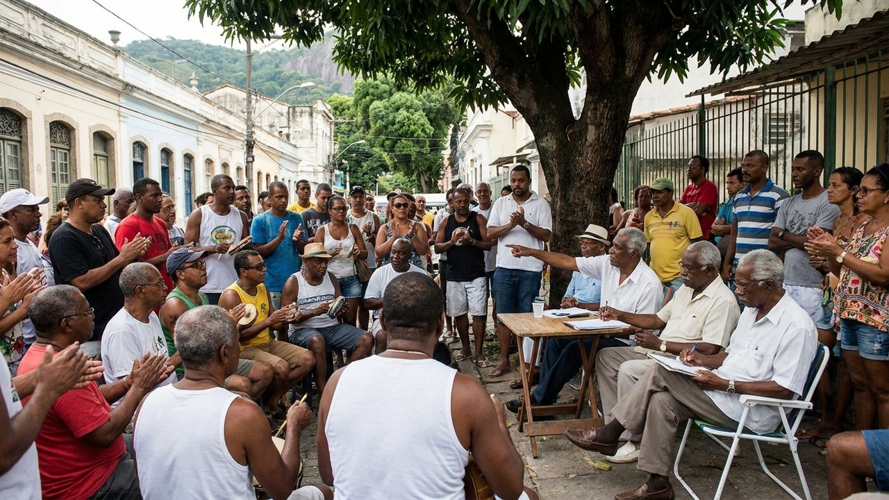Júri de bambas elege as melhores rodas de samba do Rio