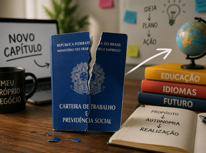 Eles largaram a CLT e hoje comandam escolas de idiomas que faturam mais de R$50 mil por mês