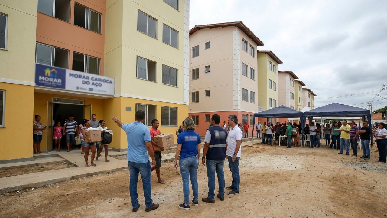 Prefeitura entrega 96 apartamentos do Morar Carioca do Aço em Santa Cruz