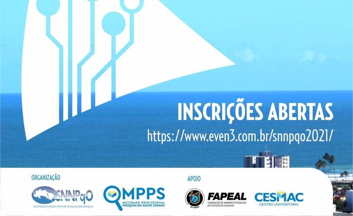 Mestrado Pesquisa em Saúde do CESMAC e a Fapeal são apoiadores do evento
