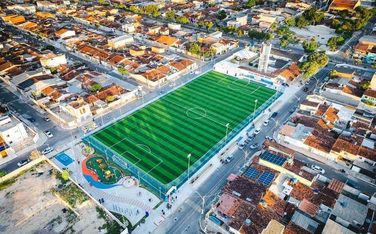 Areninhas se transformaram em espaços de convívio social e práticas esportivas