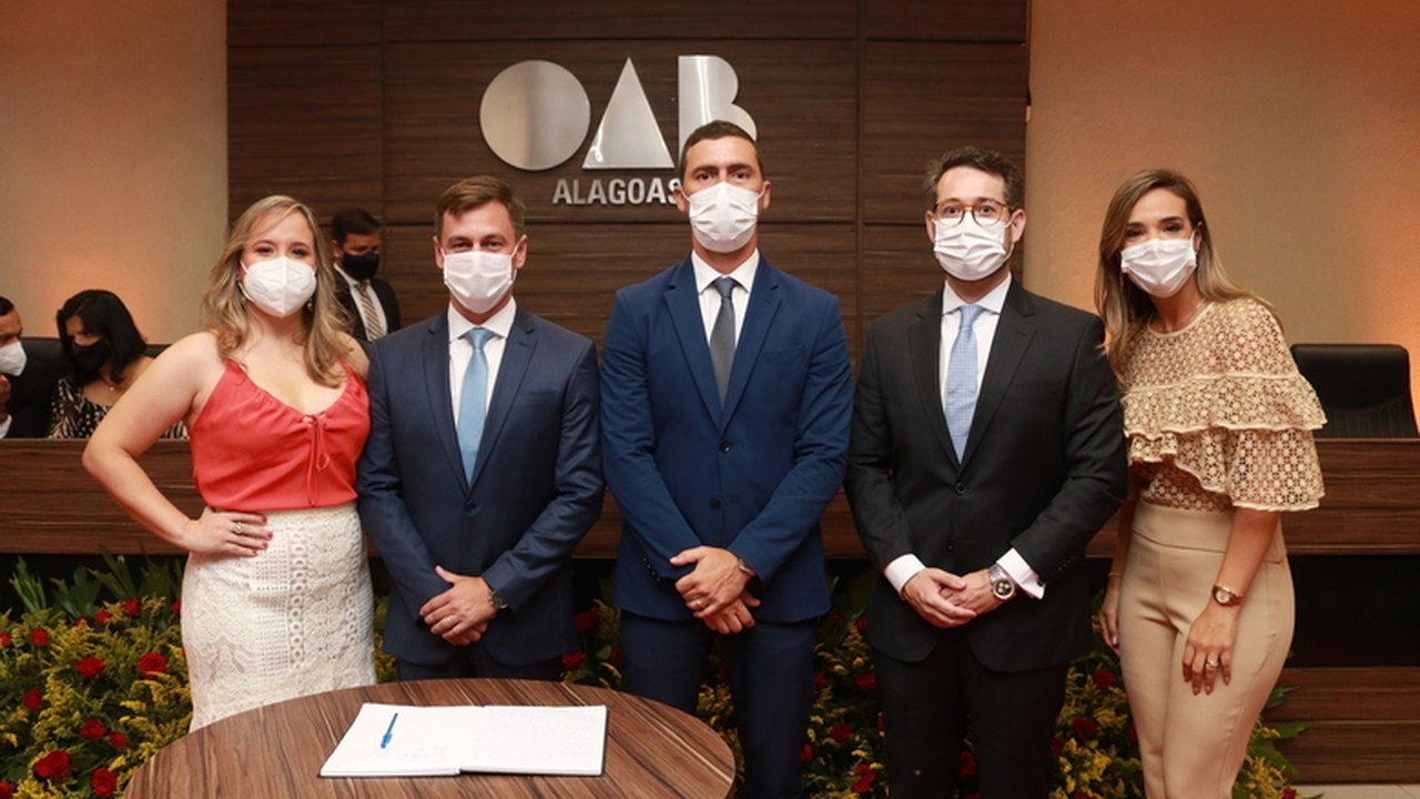 OAB-AL realiza posse festiva da nova diretoria nesta quarta-feira