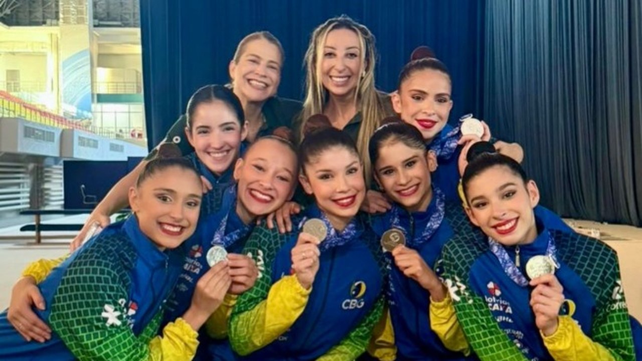 Brasil chega ao Mundial de Ginástica Rítmica em ótima fase e na expectativa por ouro inédito