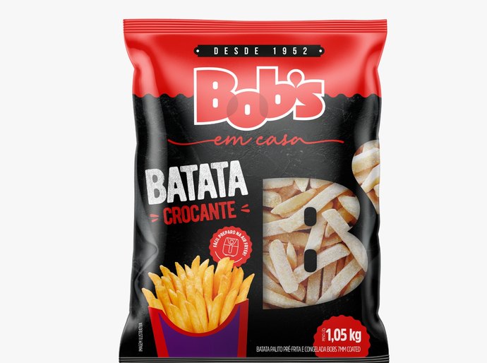 Bob's em casa: Com aposta em inovação, Bob's lança batata-frita congelada