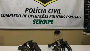 armas apreendidas
