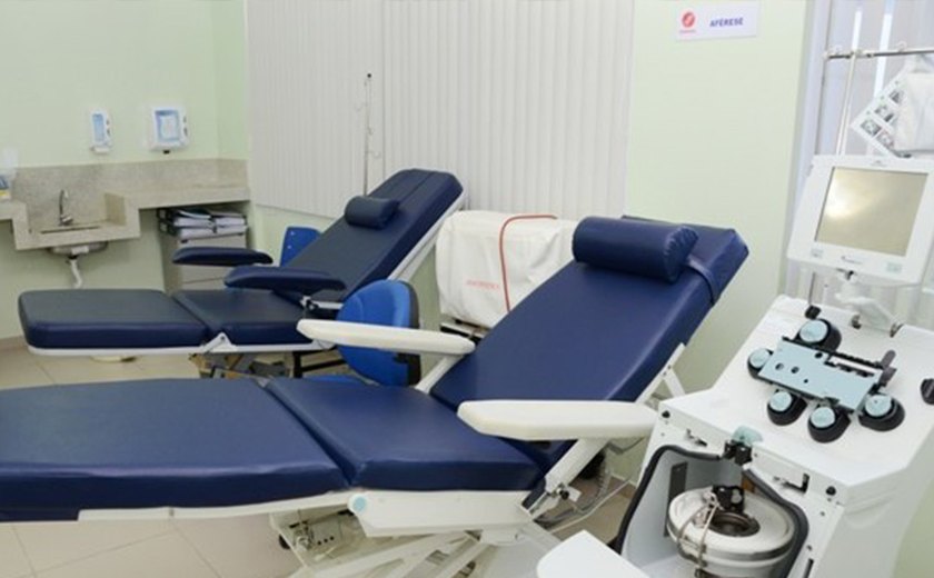 Governador inaugura ampliação da unidade de coleta do Hemoal