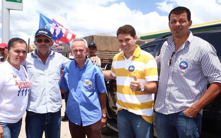 Benedito de Lira recebe apoio de Petrúcio Barbosa em Palmeira