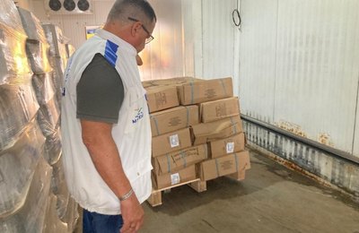 Vigilância Sanitária apreende 1.500 kg de charque impróprios para consumo