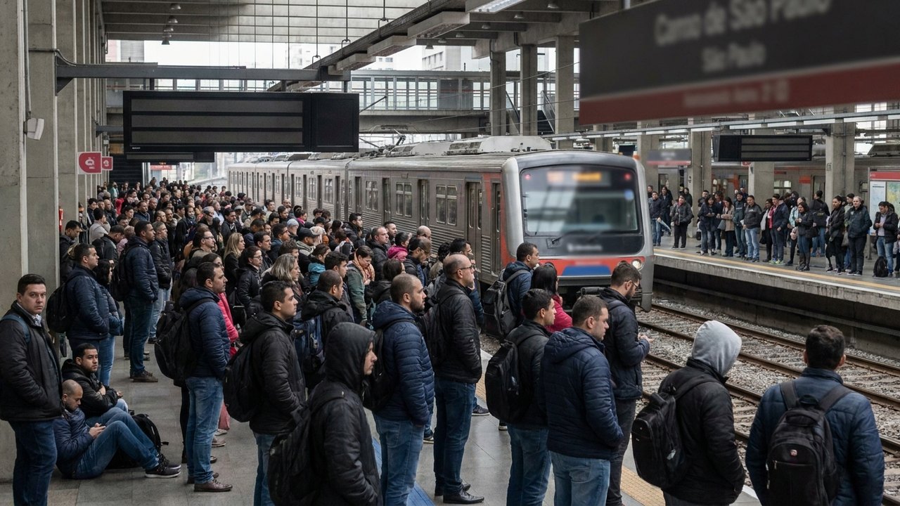 CPTM diz que greve afeta quase 1 milhão de passageiros com pauta 'que não é trabalhista'