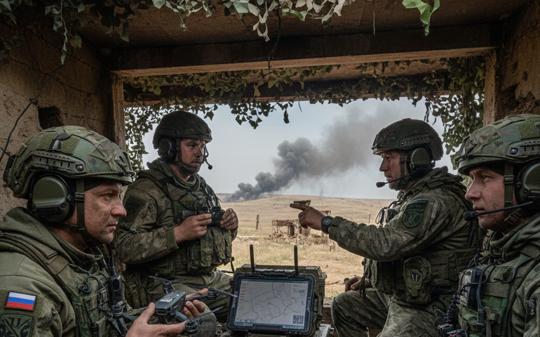 Operadores de drones russos agem com cautela antes de atacar
