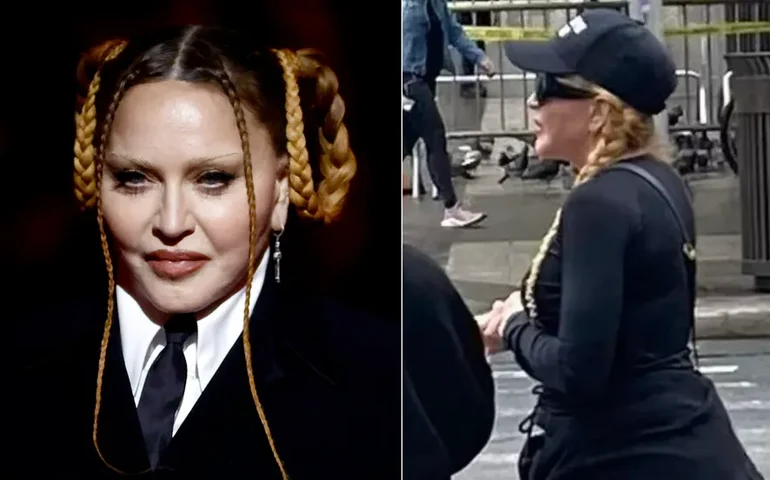 Madonna é vista pela primeira vez após ter sido internada na UTI