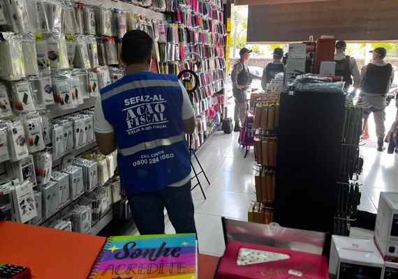Sefaz detecta irregularidades em lojas de acessórios