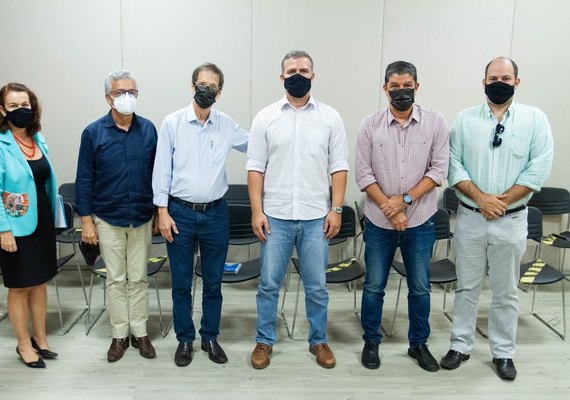 Para discutir agronegócio local, diretoria do Sebrae Alagoas recebe secretário estadual de Agricultura, Maykon Beltrão