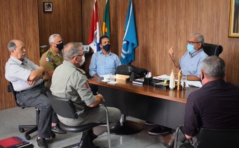 Comandante Geral da PM visita presidente do Tribunal de Contas de Alagoas