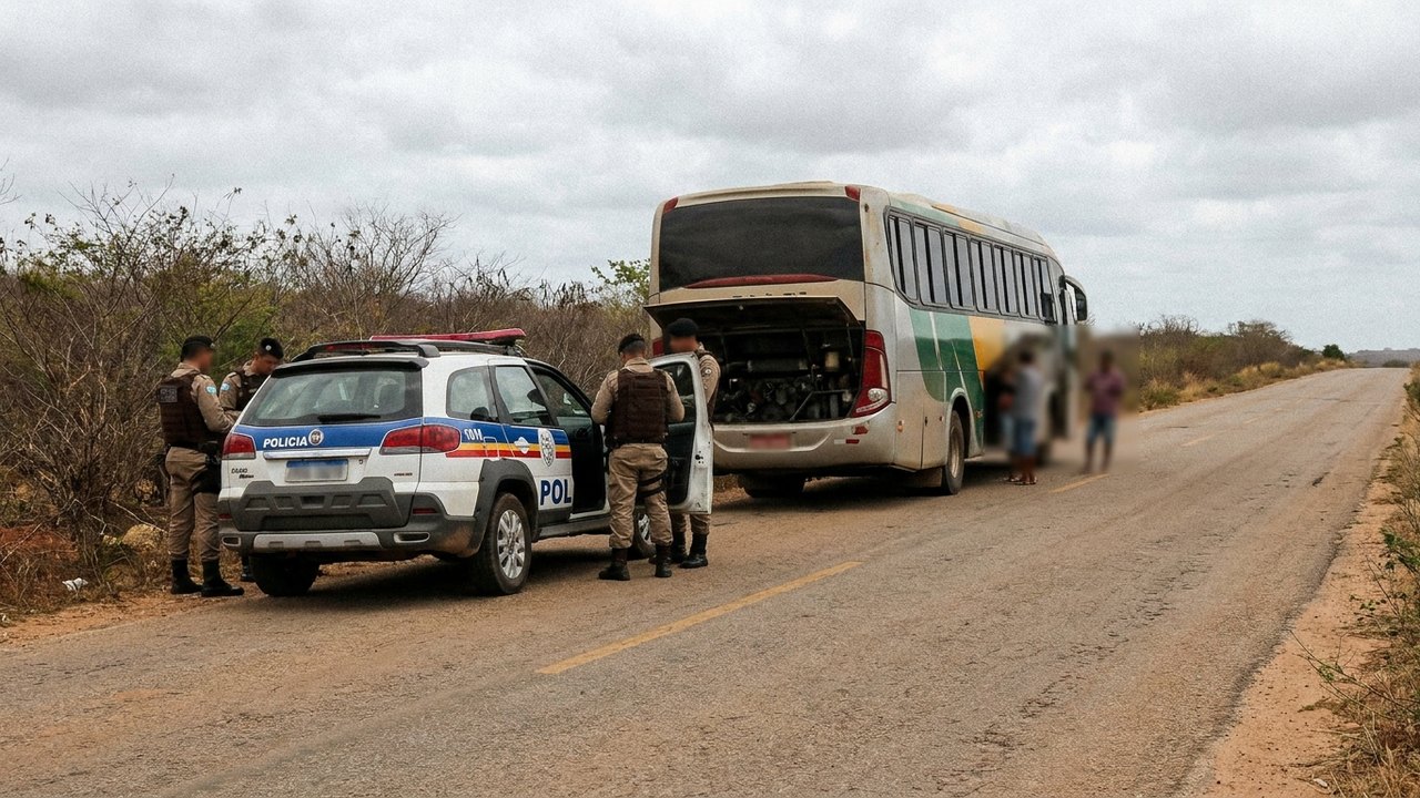 Menino de Alagoas levado pelo pai é resgatado em ônibus após denúncia anônima