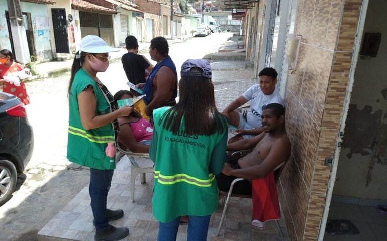 Desenvolvimento Sustentável realiza educação ambiental no bairro Bom Parto