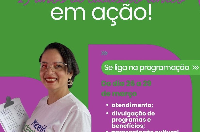 Prefeitura de Maceió realiza programação especial em comemoração aos 25 anos de CadÚnico