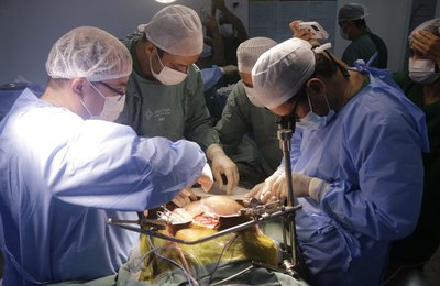 Paciente do 1º transplante de fígado em Alagoas se recupera bem