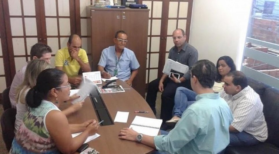 Foi realizada uma reunião para programar as ações / Foto: Ascom/Sejesp