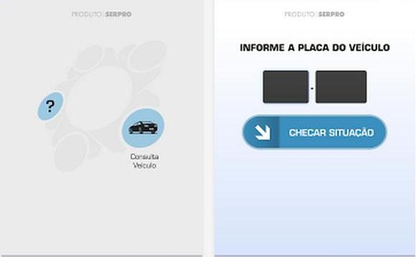 Aplicativo de celular que checa veículo furtado é um dos mais baixados do mundo
