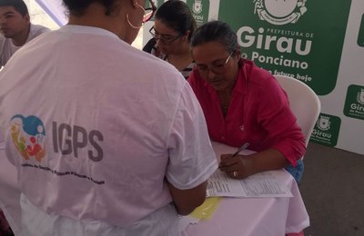 Instituto IGPS realiza campanha Outubro Rosa “Vamos reforçar seu laço com a vida” no município de Girau do Ponciano – AL