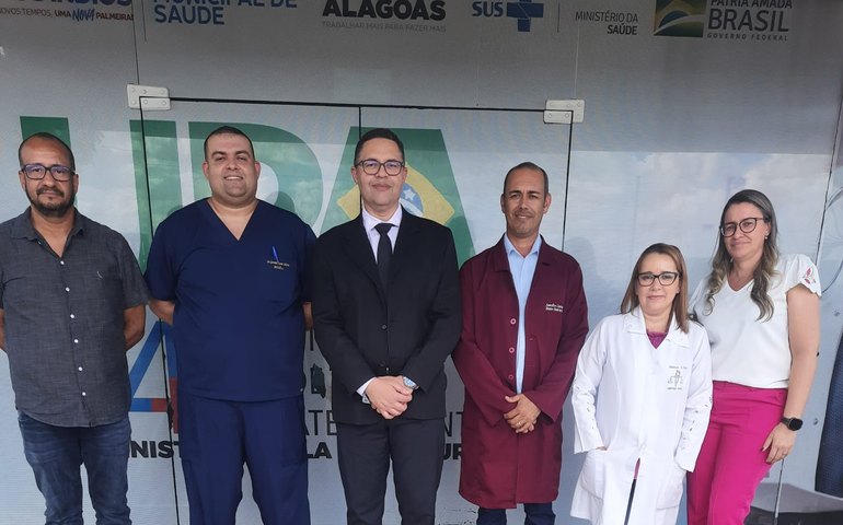 MP fiscaliza unidade de saúde em Palmeira que atende vítimas de violência doméstica