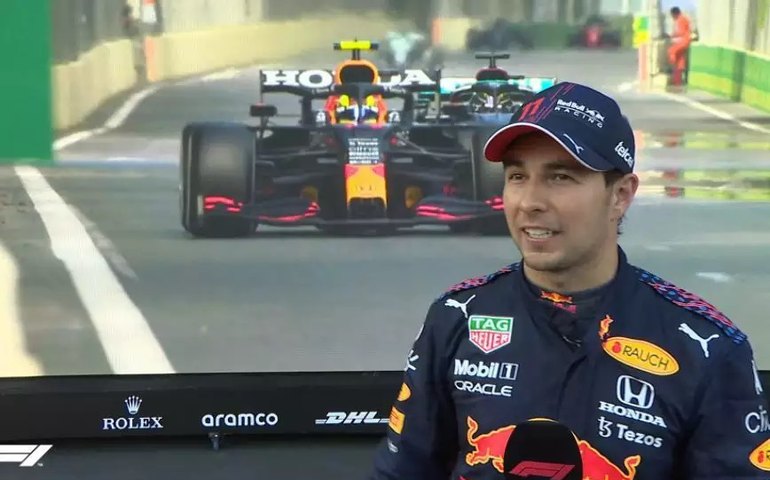 Embalado após vencer em Mônaco, Pérez lidera 1º treino do GP do Azerbaijão de F-1