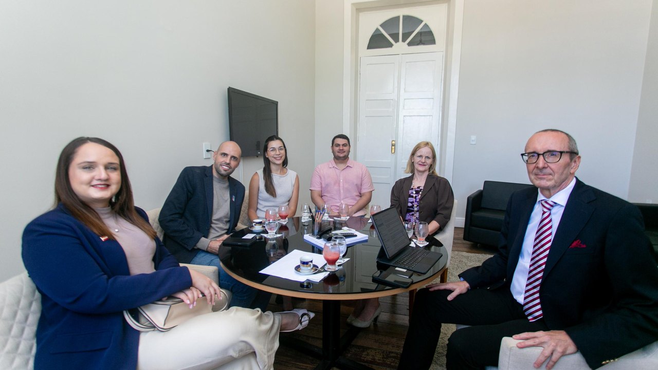 Secretaria de Relações Federativas e Internacionais recebe embaixador da Áustria