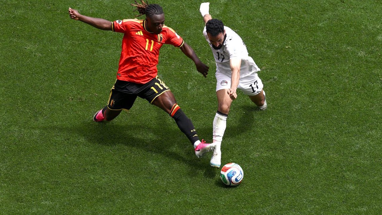 Bélgica e Egito empatam na abertura do Grupo G da Copa do Mundo