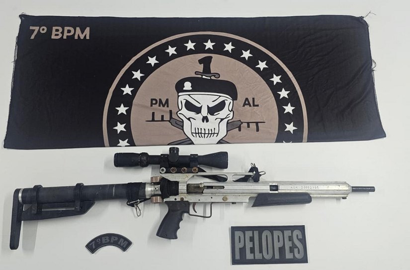 Homem é preso e fuzil é apreendido durante operação em Alagoas