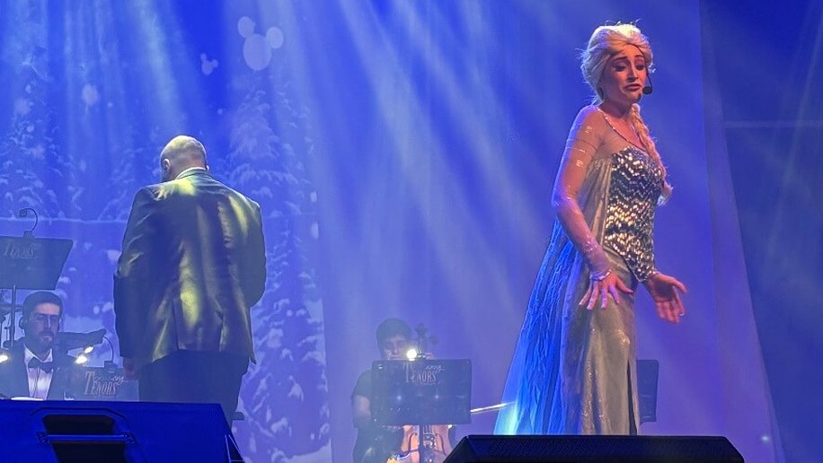 Espetáculo traz a magia da animação Frozen aos palcos do Teatro Gustavo Leite