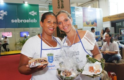 Cocadeiras levam os sabores da Massagueira para a Feira do Empreendedor