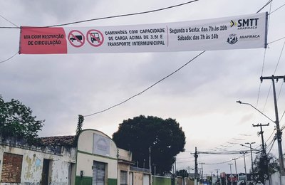 Arapiraca: Zona de Restrição de Veículos Pesados começa a funcionar na próxima segunda (7)