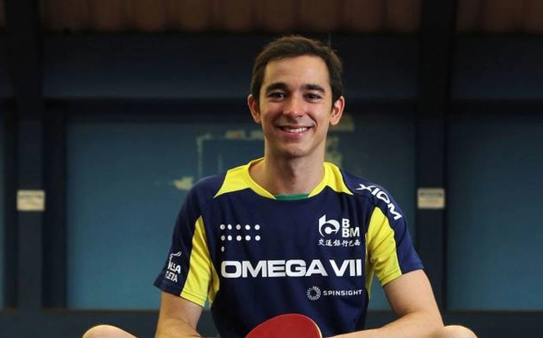 Número 3 do mundo, Calderano mira evolução física e lamenta calendário incerto