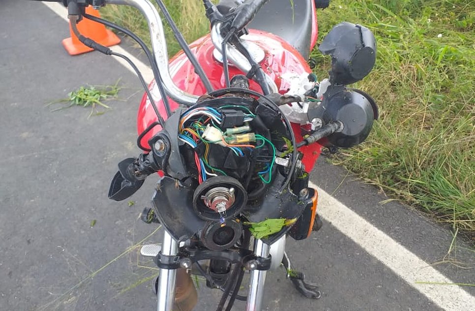 acidente de moto