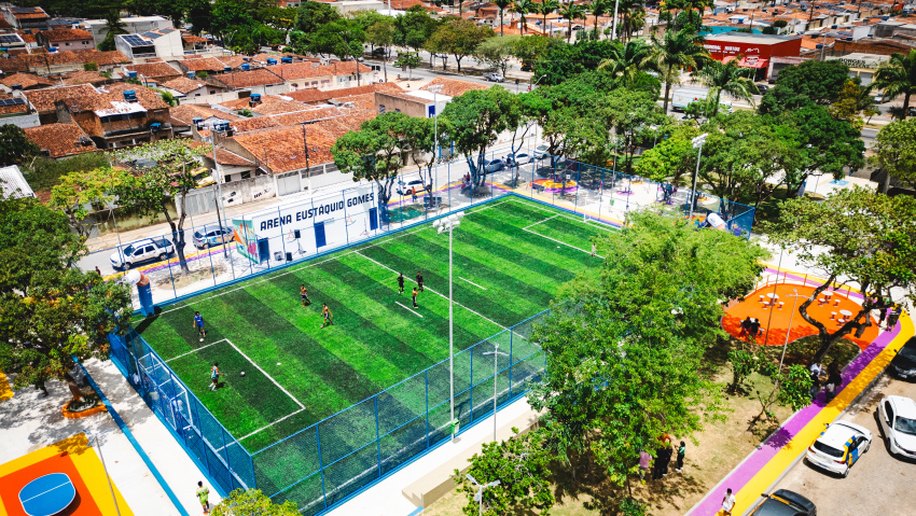Prefeitura de Maceió faz investimento histórico em areninhas esportivas