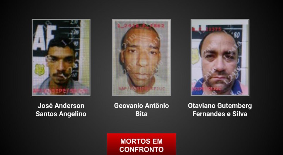 ssp mortos em confronto