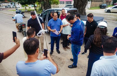 Prefeito André Bocão intensifica pressão sobre a BRK e leva Arsal às ruas de Marechal