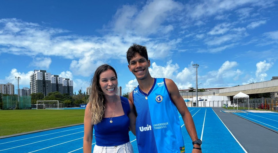Atleta sergipano representa o estado em competição de atletismo na China / Foto: Foto: Seel/ Ascom