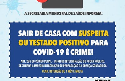 Penedo tem 188 casos confirmados de Covid-19