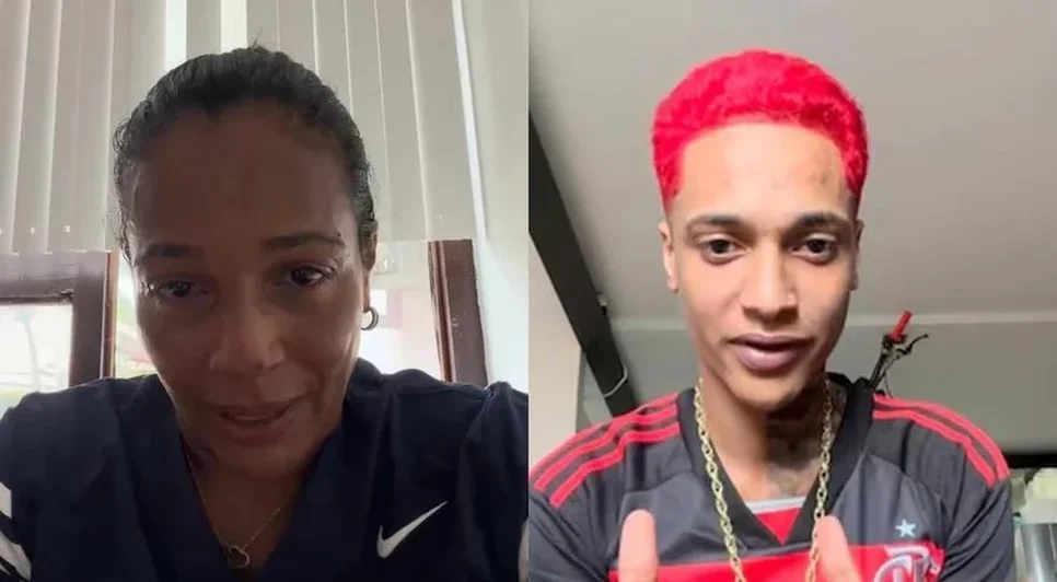 Márcia Nepomuceno e Oruam - Foto: Reprodução/Redes Sociais